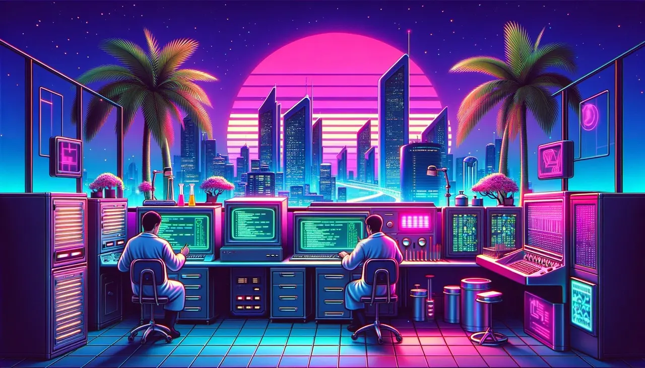 Conceptual image of a privacy-preserving search engine using Zero-Knowledge Proofs. The scene portrays a futuristic search engine interface, emphasizing the abstraction of search queries to maintain user privacy.