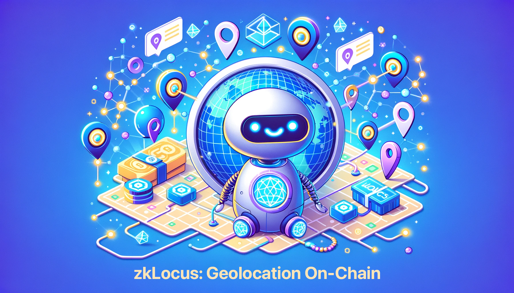 zkLocus is providing real-world geographical coordinates on-chain. zkLocus is cross-chain compatible, and works on any EVM chain and the Mina Blockchain